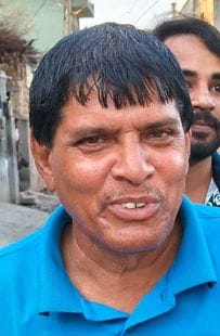 कलानौर की गलियों में भरा पड़ा गंदा पानी। संवाद