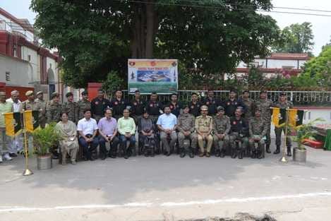 सेना की बाइक रैली पहुंची सीतापुर, हुआ भव्य स्वागत