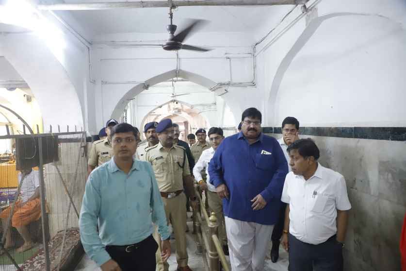 ऐसे हुआ पुल का निरीक्षण