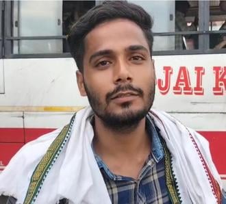 बस अड्डा पर रोडवेज की बस न होने से परेशान यात्री। संवाद