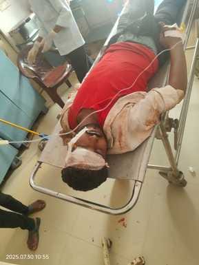 मऊगंज मे हुआ सडक हादसा 