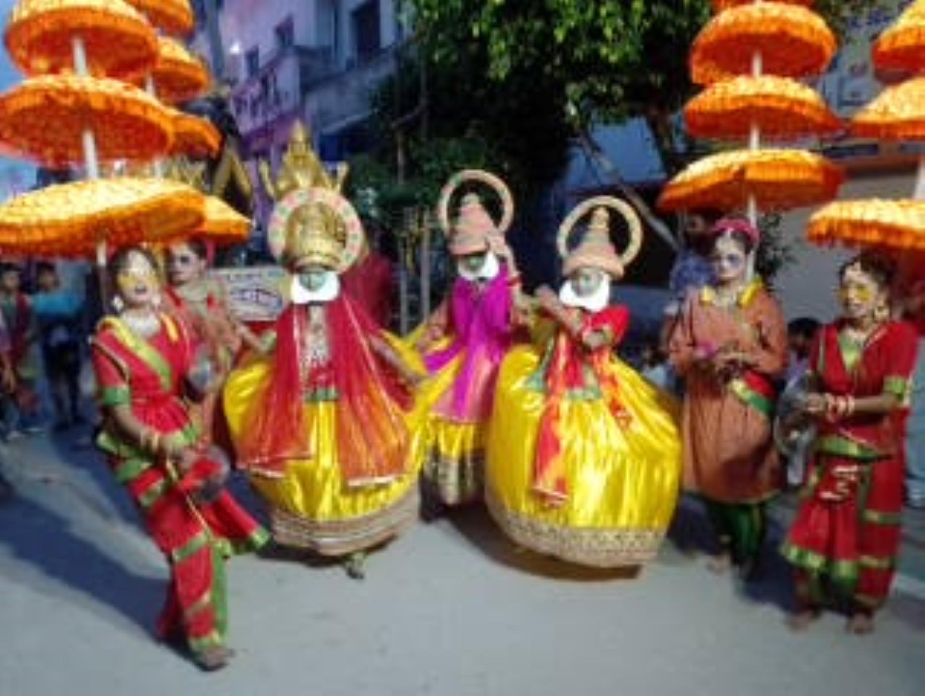सावन जोत महोत्सव में अघौरी झांकी ने मोहा मन, लगे जयकारे सावन जोत महोत्सव में अघौरी झांकी ने मोहा मन, लगे जयकारे