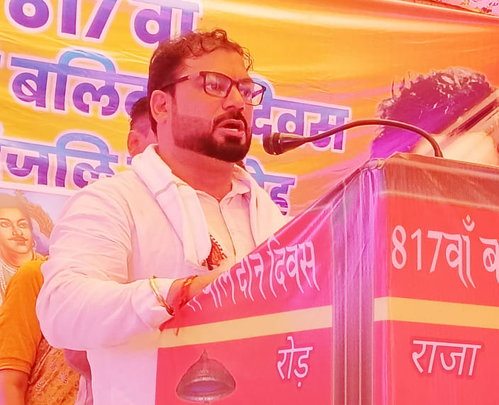 24 ढांड। कार्यक्रम में मौजूद रोड़ समाज के लोग। संवाद 24 ढांड। कार्यक्रम में मौजूद रोड़ समाज के लोग। संवाद