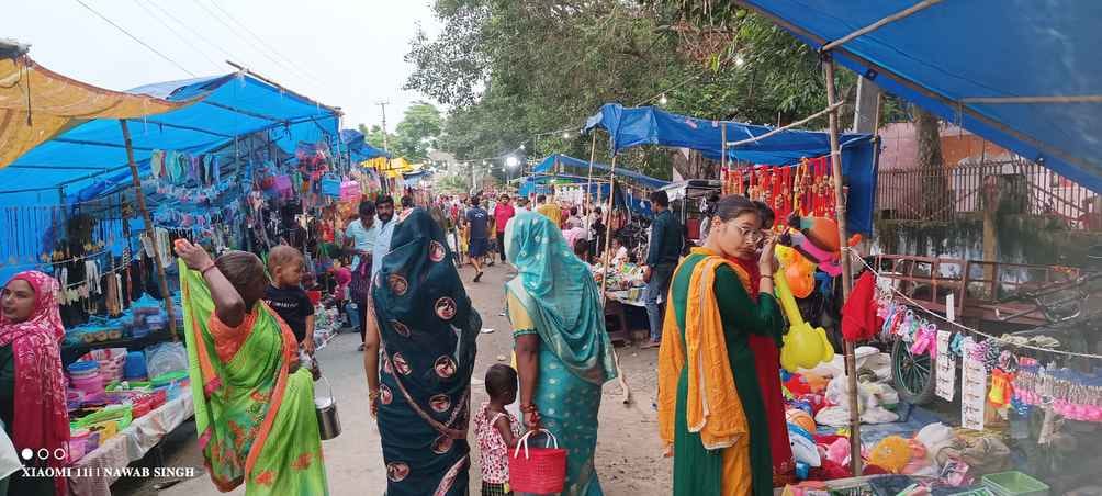दौराला- जाहरवीर गोगा की माढ़ी पर पूजा अर्चना करती महिलाएं। स्रोत : संवाद