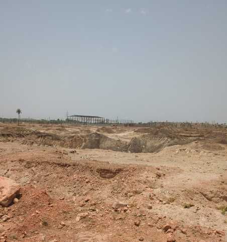 चित्तौड़गढ़ जिले के गंगरार में रीको की जमीन पर अवैध खनन का मामला सामने आया है।