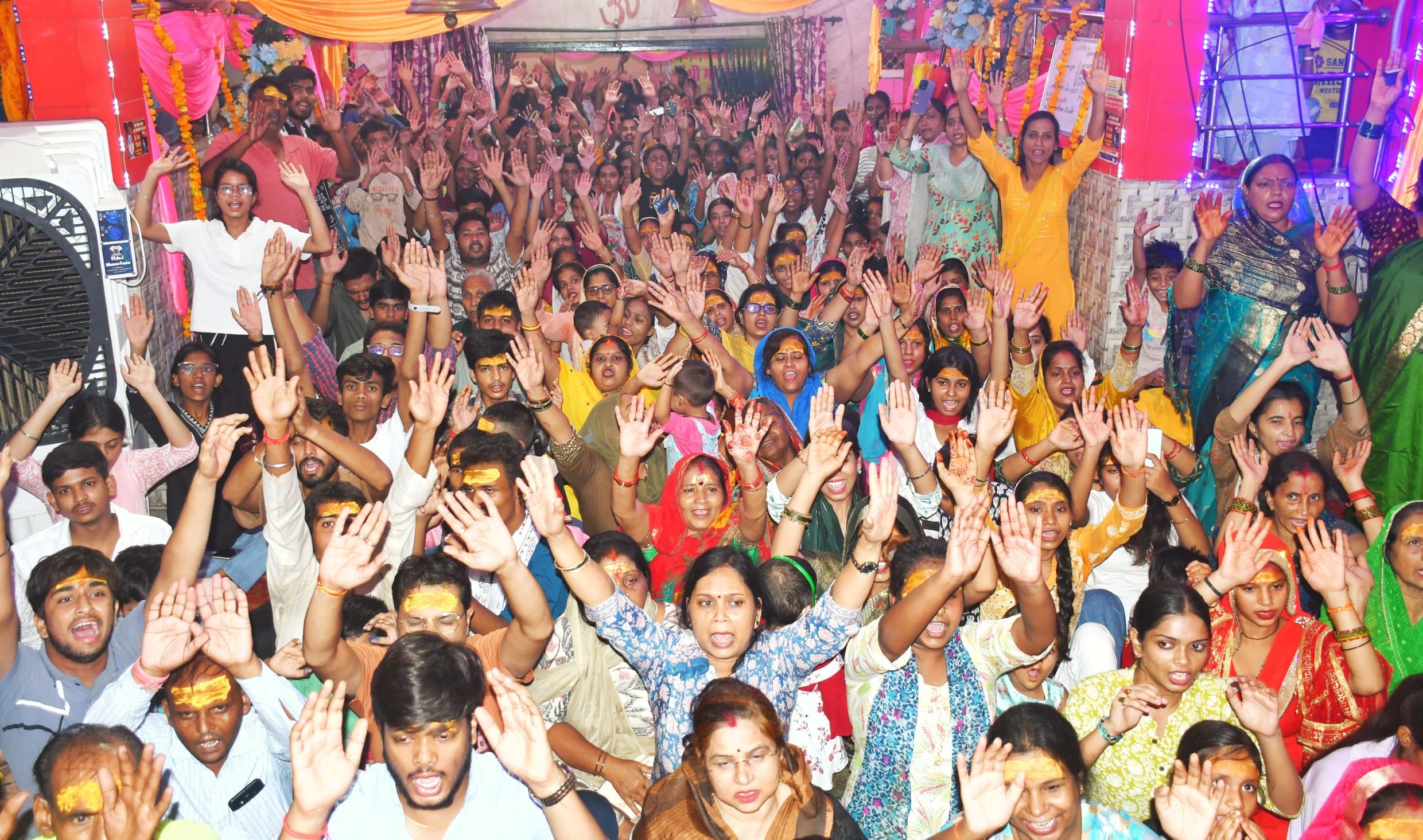 राजेंद्रनगर स्थित महाकाल मंदिर में हुआ पूजन।