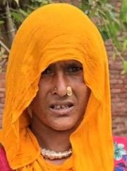 गांव प्रेमी नगला में बाढ़ का पानी। संवाद