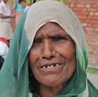 गांव प्रेमी नगला में बाढ़ का पानी। संवाद