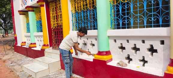 गोमती इंटरनेशनल स्कूल में जन्माष्टमी मनाते नन्हे मुन्ने बच्चे। स्रोत : विद्यालय गोमती इंटरनेशनल स्कूल में जन्माष्टमी मनाते नन्हे मुन्ने बच्चे। स्रोत : विद्यालय