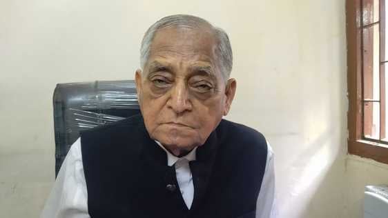 कुरुक्षेत्र। विभाजन की दास्तां बताते हुए धर्मचंद गांधी। संवाद