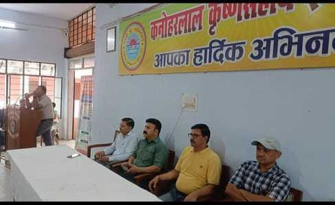 प्रो. सचिन शर्मा नवनिर्वाचित अध्यक्ष मूटा।