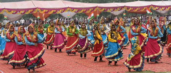 42 कैथल। पुलिस लाइन मैदान में आयोजित जिला स्तरीय स्वतंत्रता दिवस समारोह में सांस्कृतिक कार्यक्र