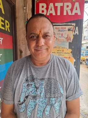 अंबाला छावनी के वार्ड नंबर आठ की सड़क के हालात। संवाद