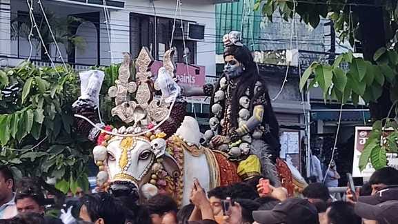 जगन्नाथ भगवान की झांकी। स्रोत : जागरूक पाठक जगन्नाथ भगवान की झांकी। स्रोत : जागरूक पाठक
