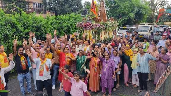 जगन्नाथ भगवान की झांकी। स्रोत : जागरूक पाठक जगन्नाथ भगवान की झांकी। स्रोत : जागरूक पाठक
