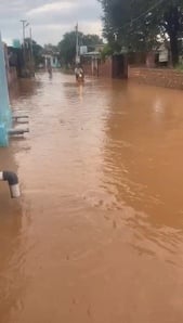 मुलाना में उफान पर मारकंडा नदी। संवाद