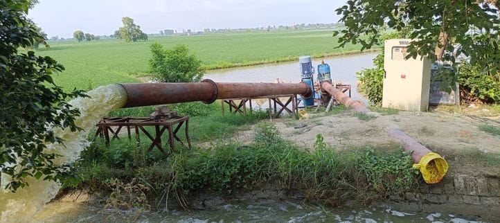 भैणी सुरजन में बंद को मजबूत करने में जुटे ग्रामीण। संवाद भैणी सुरजन में बंद को मजबूत करने में जुटे ग्रामीण। संवाद
