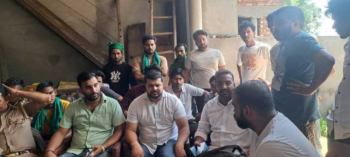 सरूरपुर। जवान कपिल को डंडे से पीटने वाला आरोपी रवि। पुलिस सरूरपुर। जवान कपिल को डंडे से पीटने वाला आरोपी रवि। पुलिस