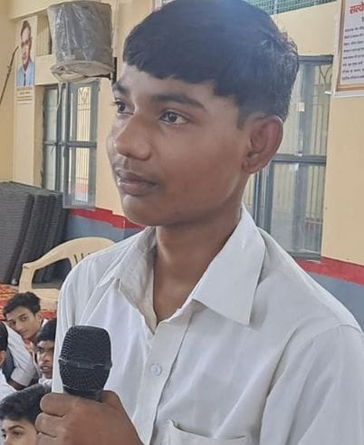 छात्र अवनेश कुमार। छात्र अवनेश कुमार।