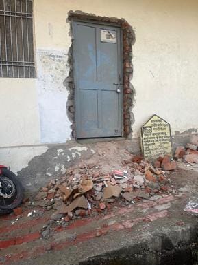 लंबलू पंंचायत के वार्ड नंबर छह में डाली गई पाइपलाइन। संवाद। लंबलू पंंचायत के वार्ड नंबर छह में डाली गई पाइपलाइन। संवाद।