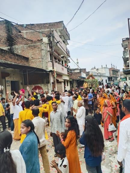 नगर पंचायत काकोरी में मंगलवार को गाजे बाजे के साथ भव्य रामडोल यात्रा शीतला मंदिर प्रांगण से नि नगर पंचायत काकोरी में मंगलवार को गाजे बाजे के साथ भव्य रामडोल यात्रा शीतला मंदिर प्रांगण से नि