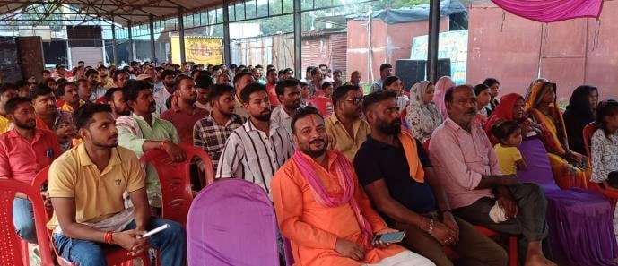 रहीमाबाद में आयोजित कार्यक्रम में गोरक्षा के राष्ट्रीय उपाध्यक्ष को किया गया सम्मानित। साथ ही क