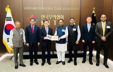 सीएम साय ने की कोरिया इंटरनेशनल ट्रेड एसोसिएशन के प्रतिनिधियों से मुलाकात सीएम साय ने की कोरिया इंटरनेशनल ट्रेड एसोसिएशन के प्रतिनिधियों से मुलाकात