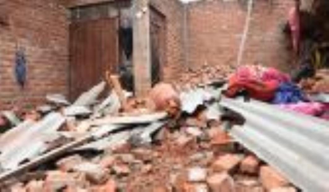 बेहटा में धमाका : दिखा हादसे का खौफनाक मंजर बेहटा में धमाका : दिखा हादसे का खौफनाक मंजर