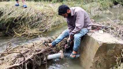 जलशक्ति विभाग धनेटा के तहत पेयजल योजनाओं को बहाल करने का कार्य जारी। स्रोत : जलशक्ति विभाग