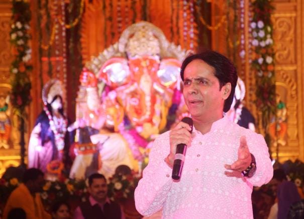  श्री गणेश प्राकट्य कमेटी की ओर से झूलेलाल वाटिका के निकट चल रहे गणेशोत्सव के सातवें दिन मंगलवा