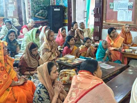 सेक्टर 2 शास्त्रीनगर जैन मंदिर में कार्यक्रम।