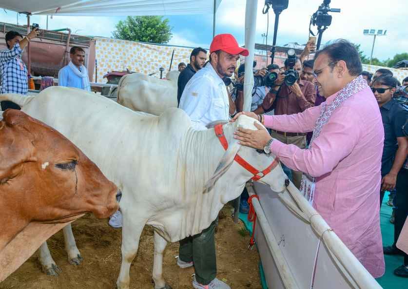 जयपुर में आयोजित वैश्विक गौ महाकुंभ में मुख्यमंत्री भजनलाल शर्मा ने किया शुभारंभ