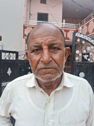 अंबाला छावनी में टांगरी बांध किनारे कीचड़ से सनी न्यू टेगोर नगर की गली। संवाद अंबाला छावनी में टांगरी बांध किनारे कीचड़ से सनी न्यू टेगोर नगर की गली। संवाद