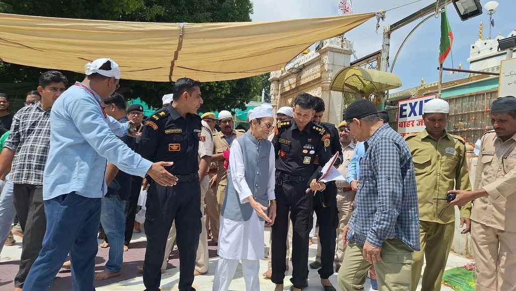 अजमेर दरगाह में NSG का सुरक्षा निरीक्षण