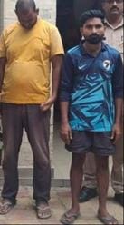 मधुबन पुलिस द्वारा हत्या के मामले में पकड़े गए चार अभियुक्त।संवाद मधुबन पुलिस द्वारा हत्या के मामले में पकड़े गए चार अभियुक्त।संवाद