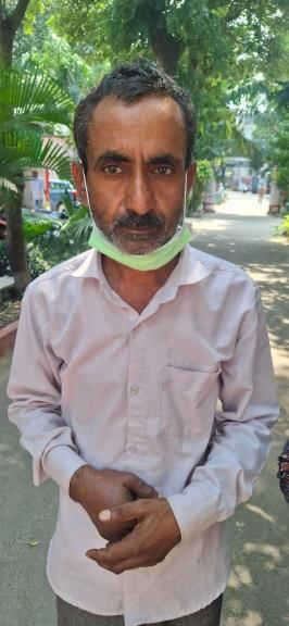 पुलिस की गिरफ्त में आरोपी।