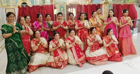  गोमतीनगर सि्थत जैन मंदिर में रविवार को विश्व मैत्री दिवस मनाया गया। 