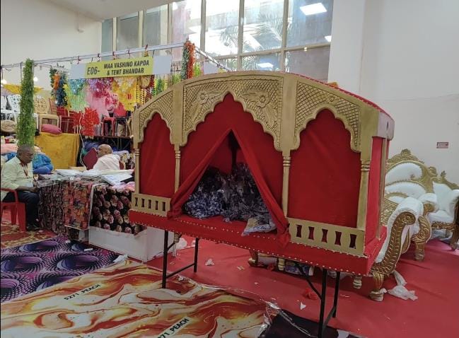 राजधानी के इंदिरा गांधी प्रतिष्ठान (आईजीपी) में चल रहे तीन दिवसीय वेडिंग एक्सपो ने कारोबार के न