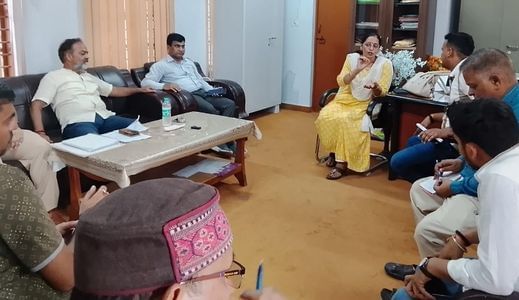 फोटो-17सीकेटीपी- 6- परिचय- जवाहर नवोदय विद्यालय में छात्रों द्वारा खुद को कमरे में बंद करने के 
