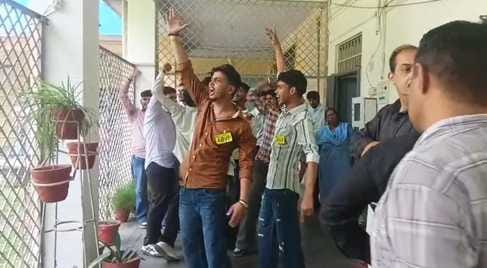 एनएसयूआई के कैंपस महासचिव शेवेंद्र राणा। संवाद एनएसयूआई के कैंपस महासचिव शेवेंद्र राणा। संवाद