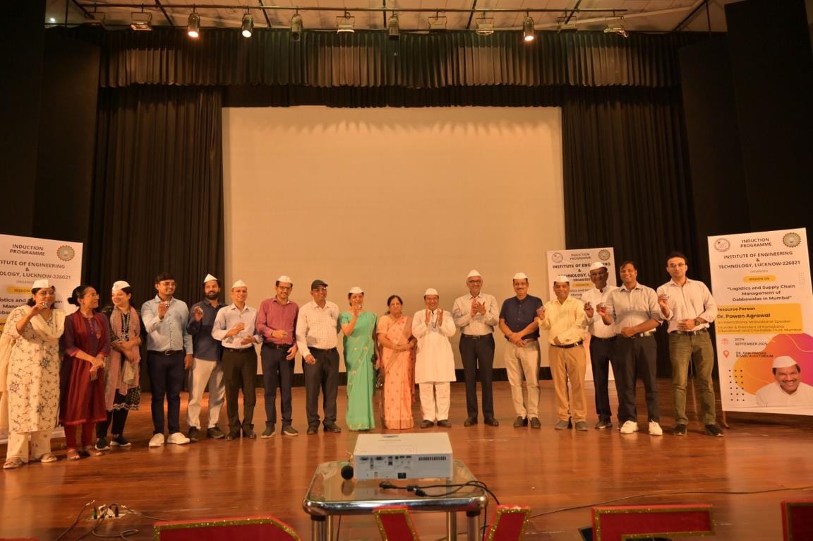 इंडक्शन कार्यक्रम में डिब्बेवाला एसोसिएशन के सीईओ डॉ. पवन अग्रवाल। स्रोत ः आईईटी इंडक्शन कार्यक्रम में डिब्बेवाला एसोसिएशन के सीईओ डॉ. पवन अग्रवाल। स्रोत ः आईईटी