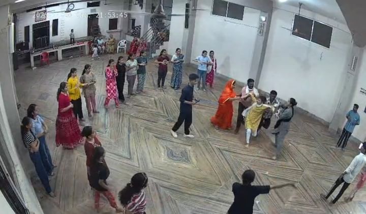 महिला के अपहरण की वारदात सीसीटीवी कैमरे में हुई कैद