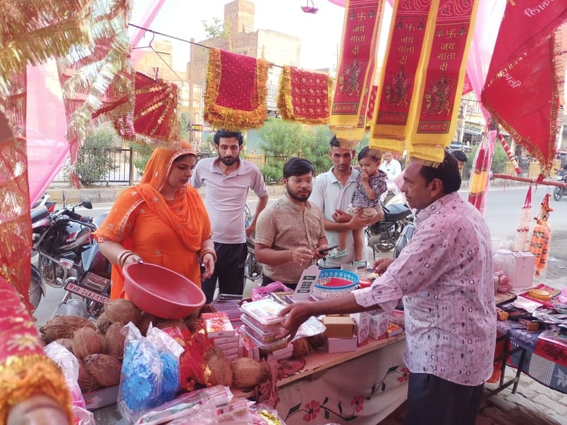 सिरसा।श्रीसालासर मंदिर में अखंड ज्योत की तैयारी की हुई। संवाद