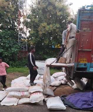 सतना में शराब की बड़ी खेप पर कार्यवाही