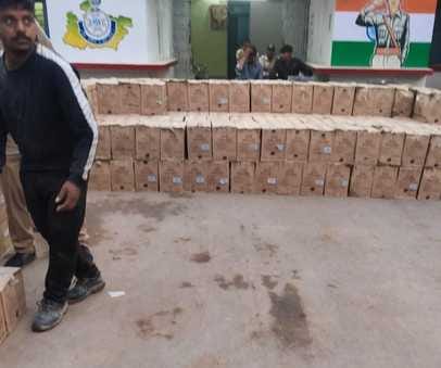 सतना में शराब की बड़ी खेप पर कार्यवाही