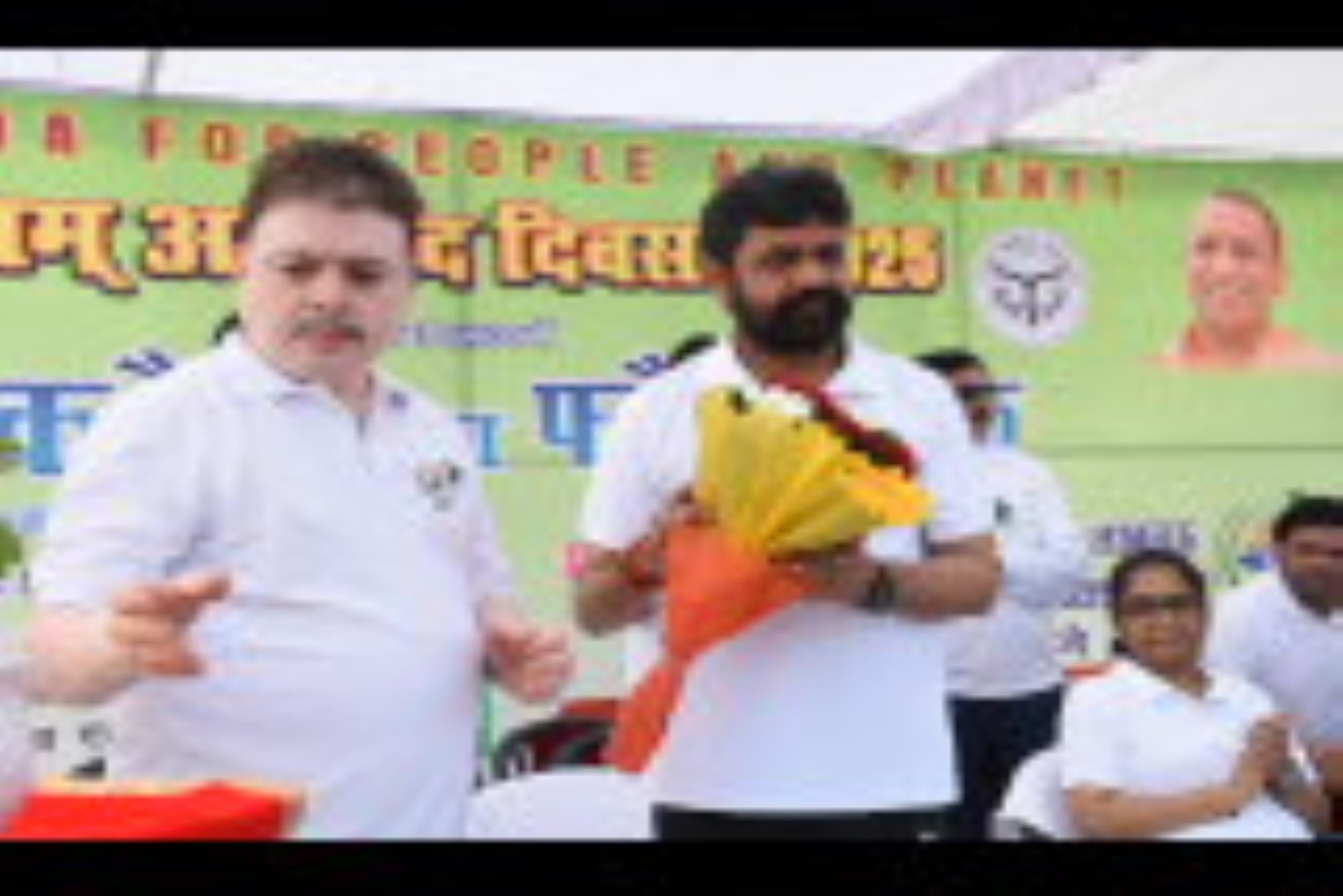 आयुर्वेद दिवस पर हुआ कार्यक्रम, निकली बाईक रैली।