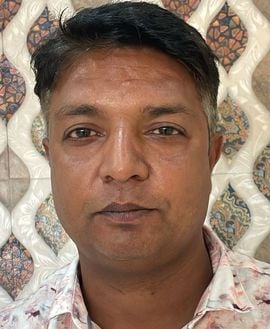 नगर में बन रहा ओवरहेड टैंक। संवाद