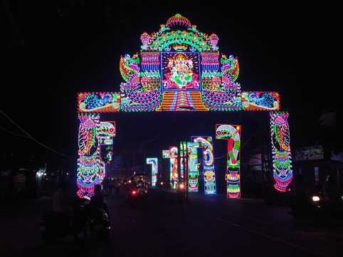 विशेषरगंज कस्बे में स्थापित दुर्गा प्रतिमा- संवाद विशेषरगंज कस्बे में स्थापित दुर्गा प्रतिमा- संवाद