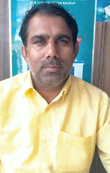 फोटो संख्या:75- दुकानदार सुनील शर्मा--संवाद फोटो संख्या:75- दुकानदार सुनील शर्मा--संवाद