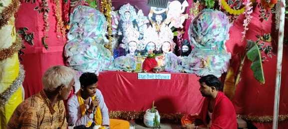 बलुवा समय माता का स्थान - संवाद